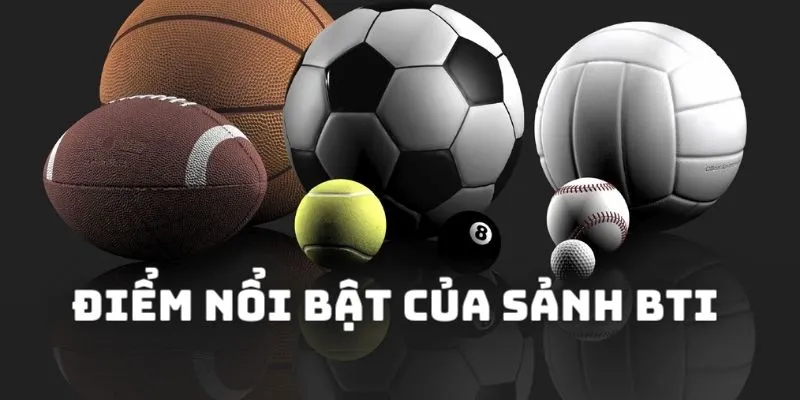 Các đặc điểm ấn tượng về sân chơi BTI sports